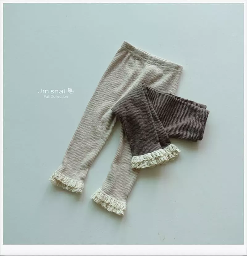 Jm Snail - Korean Children Fashion - #childofig - Sluv Leggings - 2
