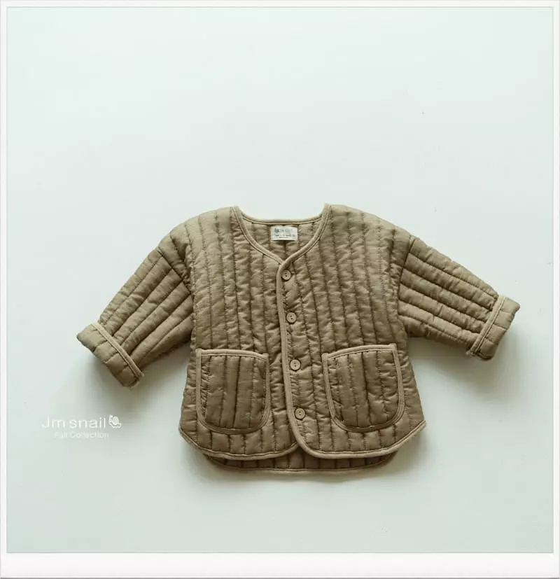 Jm Snail - Korean Children Fashion - #childofig - Quilting Jumper - 12