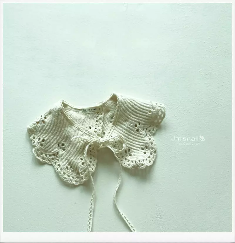 Jm Snail - Korean Children Fashion - #childrensboutique - Lace Cape