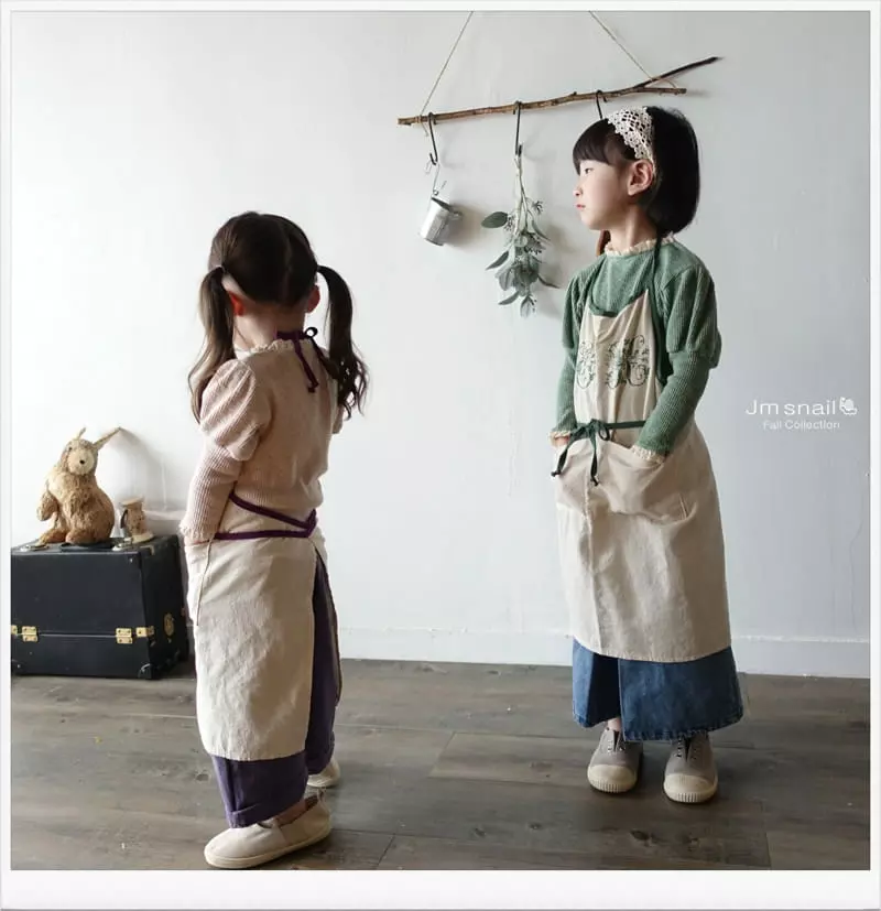 Jm Snail - Korean Children Fashion - #kidsshorts - Sluv Puff Tee - 5