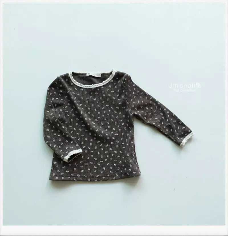 Jm Snail - Korean Children Fashion - #kidsshorts - Eyelet Tee - 6