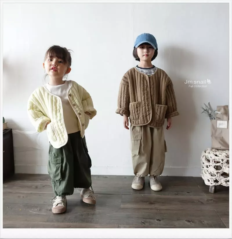 Jm Snail - Korean Children Fashion - #kidzfashiontrend - Quilting Jumper - 5