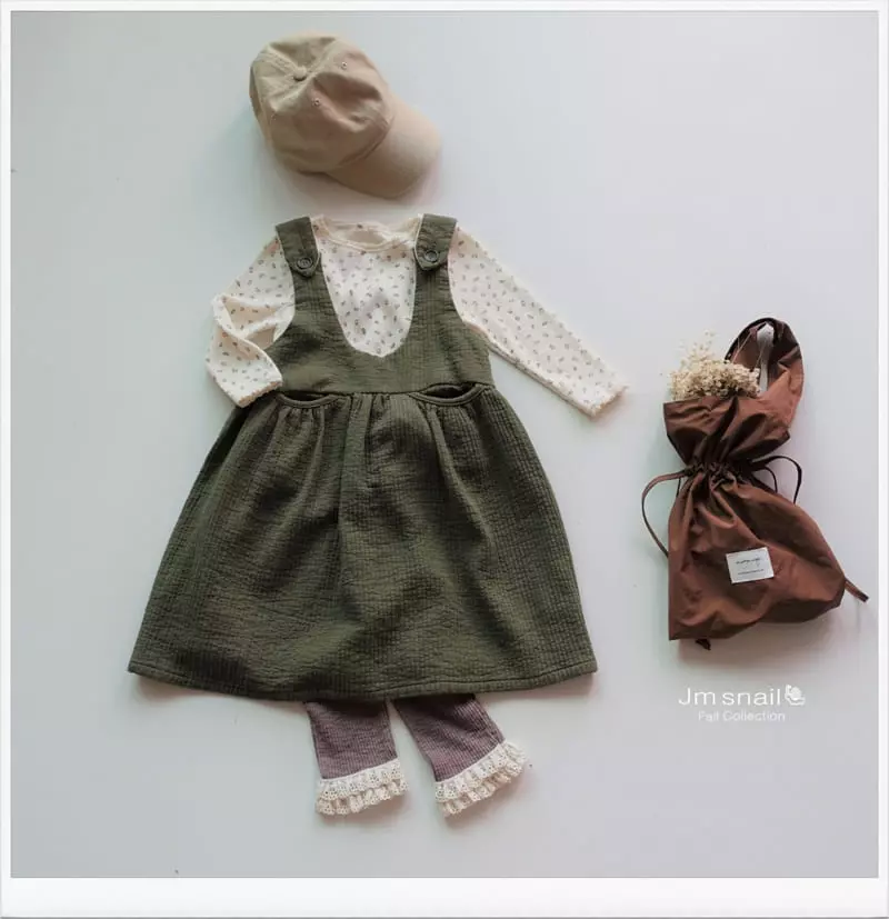 Jm Snail - Korean Children Fashion - #kidzfashiontrend - Eyelet Tee - 8