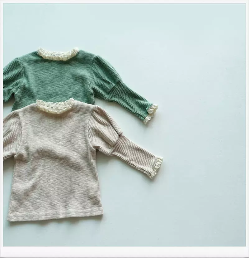 Jm Snail - Korean Children Fashion - #littlefashionista - Sluv Puff Tee - 9