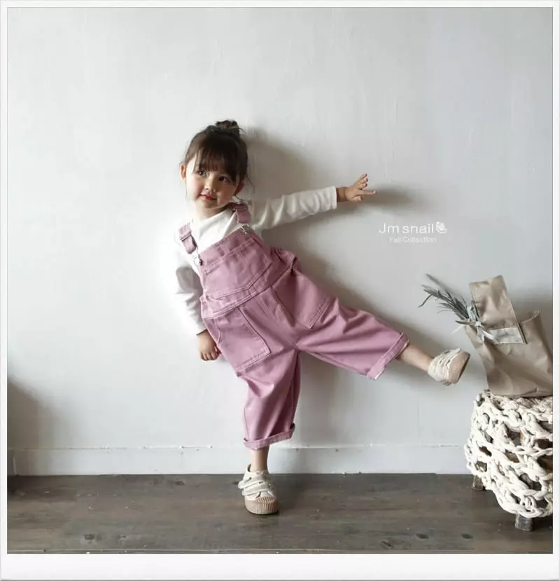 Jm Snail - Korean Children Fashion - #prettylittlegirls - Basic Round Tee - 3