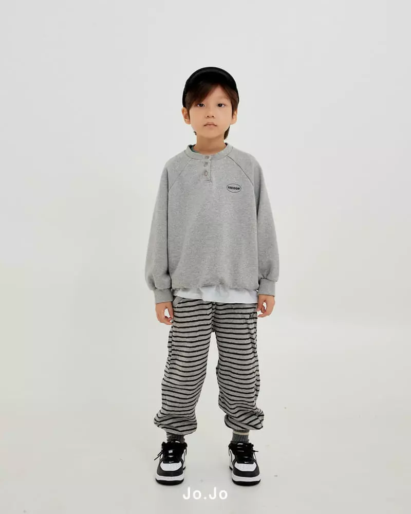 Jo Jo - Korean Children Fashion - #Kfashion4kids - Stripes Pants