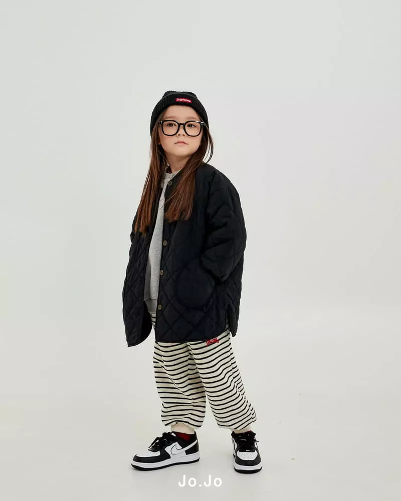 Jo Jo - Korean Children Fashion - #childofig - Mile Quilting Jacket - 9