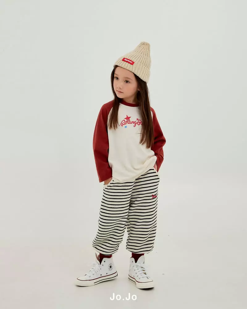 Jo Jo - Korean Children Fashion - #childofig - Stripes Pants - 6