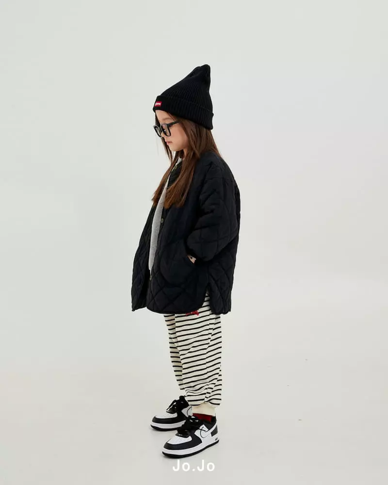 Jo Jo - Korean Children Fashion - #childrensboutique - Mile Quilting Jacket - 10