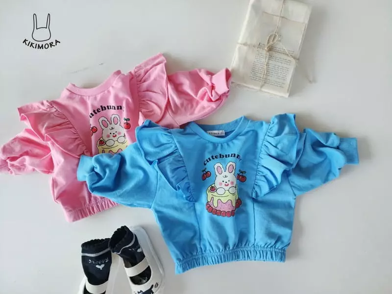 Kikimora - Korean Children Fashion - #kidsshorts - Cuty Bunny Sweatshirt - 11