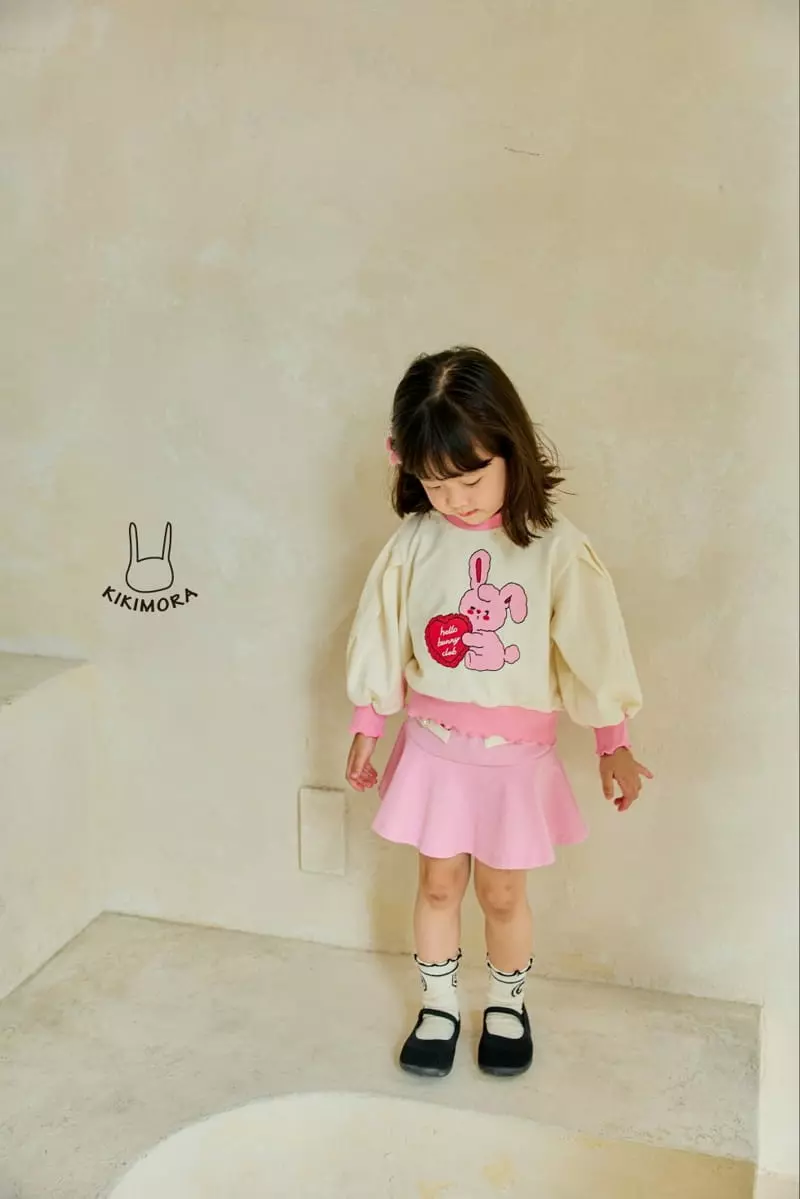 Kikimora - Korean Children Fashion - #stylishchildhood - Hello Bunny Sweatshirt - 8