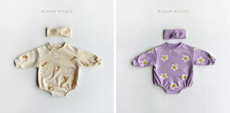 Kitsch Kitsch - Korean Baby Fashion - #babywear - Sweet Bodysuit - 3