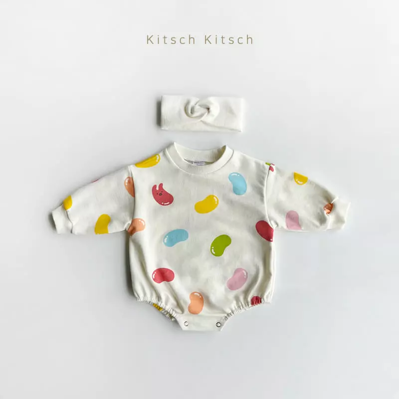 Kitsch Kitsch - Korean Baby Fashion - #babywear - Sweet Bodysuit - 4