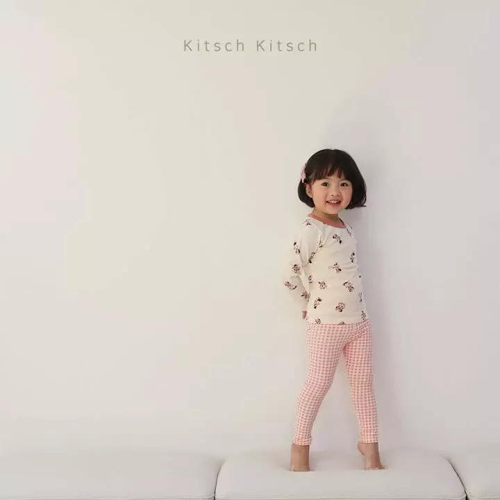 Kitsch Kitsch - Korean Children Fashion - #Kfashion4kids - D Pattern Check Easywear - 10