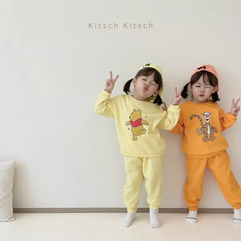 Kitsch Kitsch - Korean Children Fashion - #childrensboutique - D Friends Top Bottom Set - 6