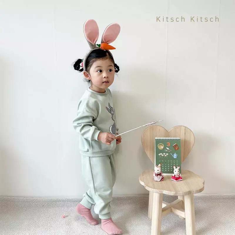 Kitsch Kitsch - Korean Children Fashion - #discoveringself - D Friends Top Bottom Set - 8