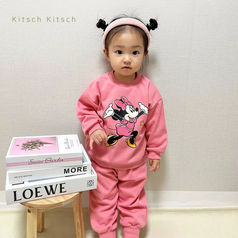 Kitsch Kitsch - Korean Children Fashion - #fashionkids - D Friends Top Bottom Set - 9