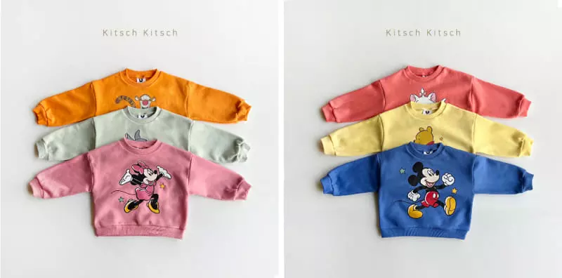 Kitsch Kitsch - Korean Children Fashion - #magicofchildhood - D Friends Top Bottom Set
