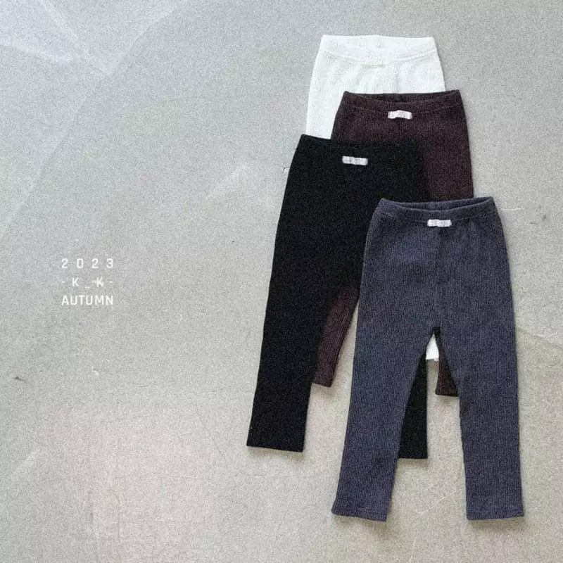Kk - Korean Children Fashion - #childofig - Nomal Leggings - 7