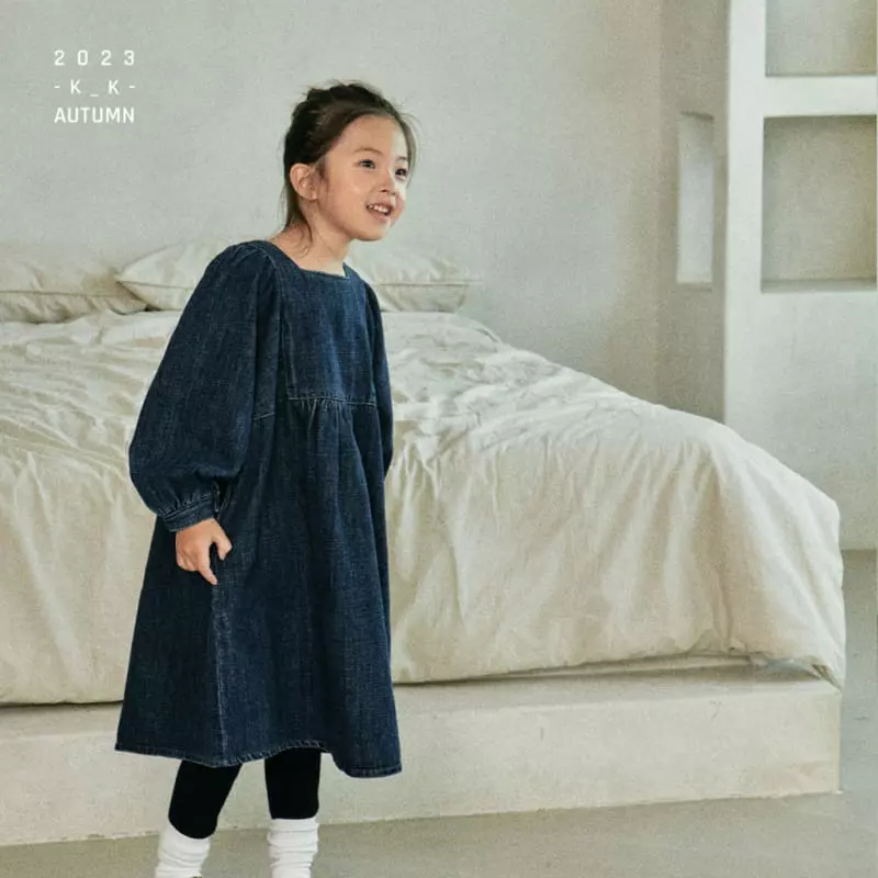 Kk - Korean Children Fashion - #designkidswear - Page Denim one-piece - 3