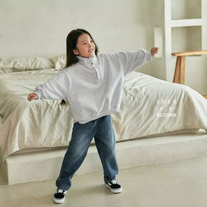 Kk - Korean Children Fashion - #fashionkids - Square Jeans - 10
