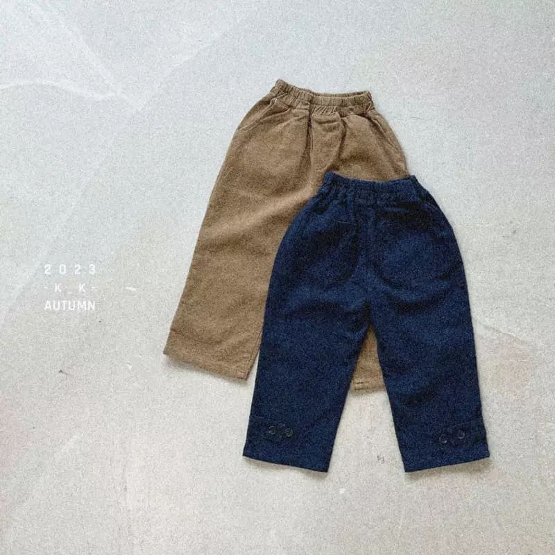 Kk - Korean Children Fashion - #kidsstore - Bijou Pants - 12