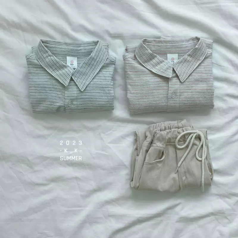 Kk - Korean Children Fashion - #kidzfashiontrend - Rinkle ST Shirt - 8