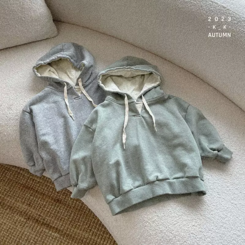 Kk - Korean Children Fashion - #kidzfashiontrend - Open Hoody Tee