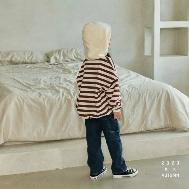 Kk - Korean Children Fashion - #littlefashionista - Think Hoody Tee - 6