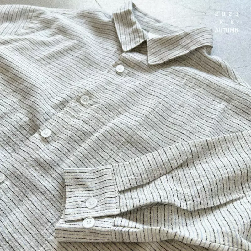 Kk - Korean Children Fashion - #magicofchildhood - Rinkle ST Shirt - 11