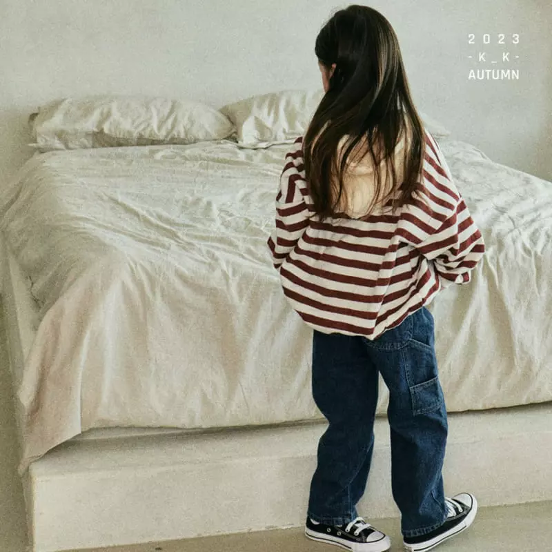 Kk - Korean Children Fashion - #minifashionista - Think Hoody Tee - 8