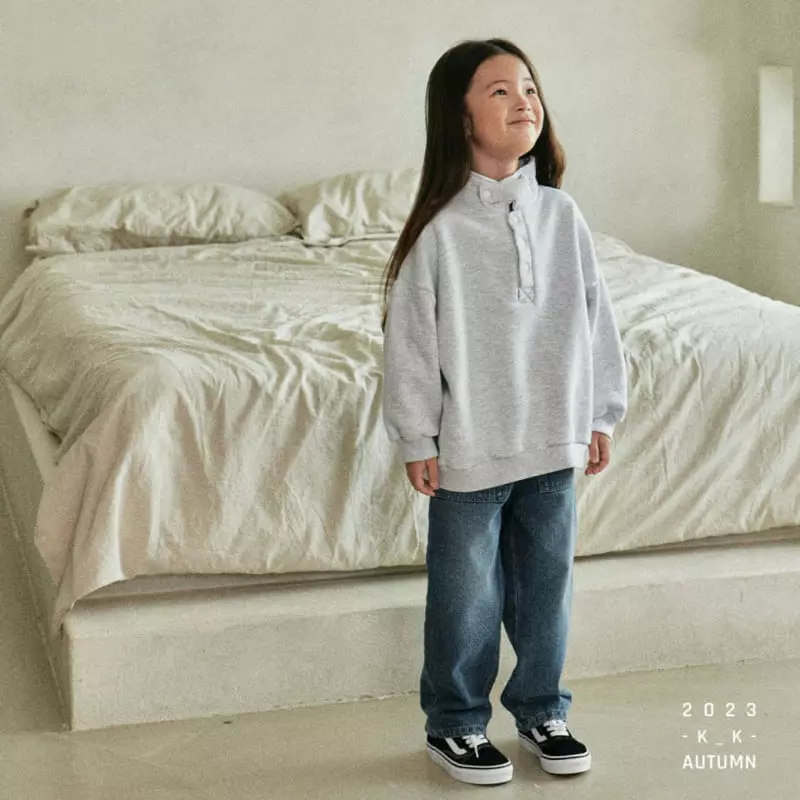 Kk - Korean Children Fashion - #prettylittlegirls - Cara Bijou Sweatshirt - 7