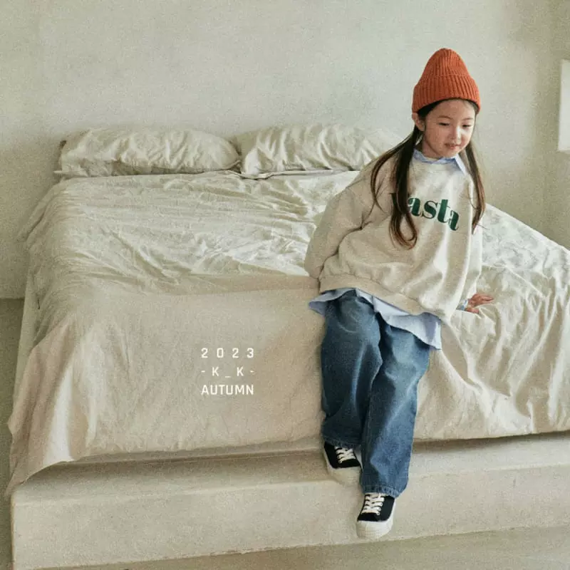 Kk - Korean Children Fashion - #todddlerfashion - Square Jeans - 3