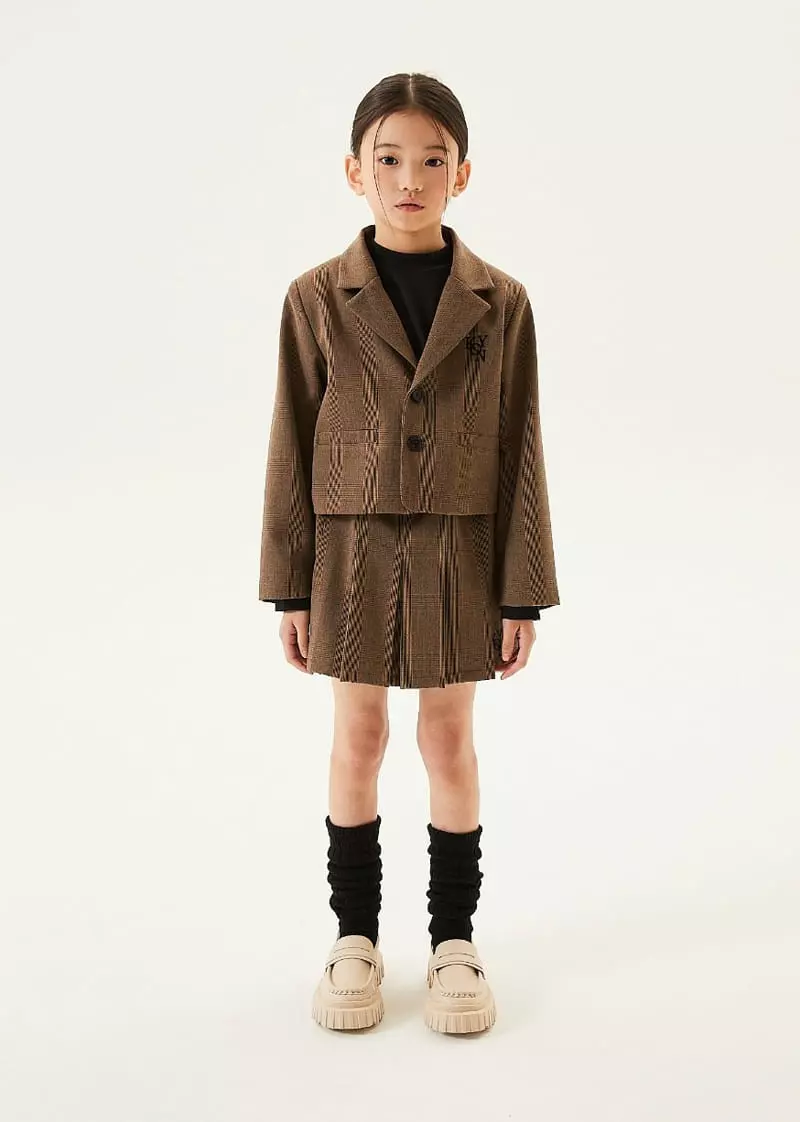 Kokoyarn - Korean Junior Fashion - #childofig - Lowell Check Jacket - 10
