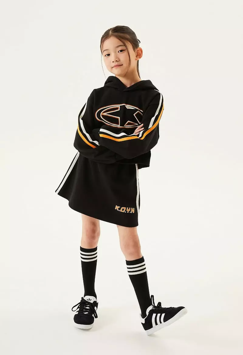 Kokoyarn - Korean Junior Fashion - #minifashionista - River Star Skirt - 4