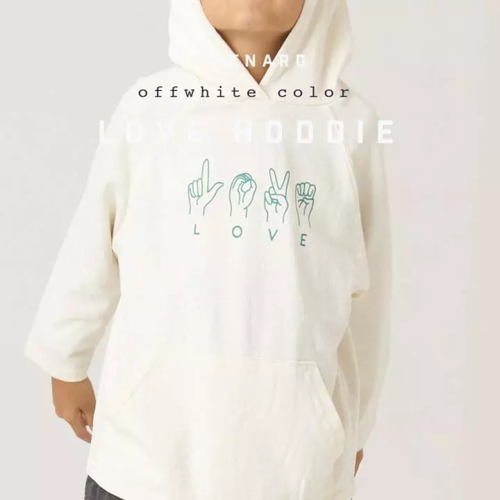 Kurenard - Korean Children Fashion - #Kfashion4kids - Love Hoody - 2