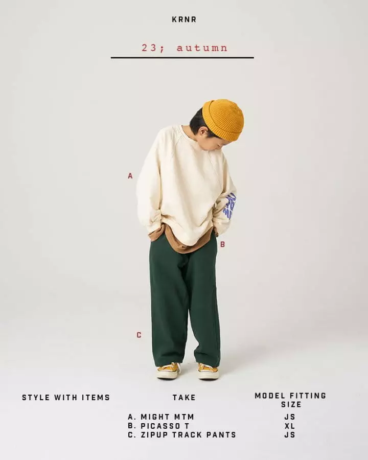 Kurenard - Korean Children Fashion - #childofig - Might Sweatshirt - 9