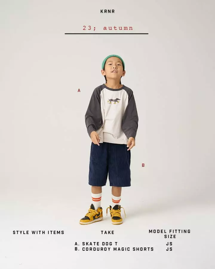 Kurenard - Korean Children Fashion - #kidsstore - Skate Tee - 9