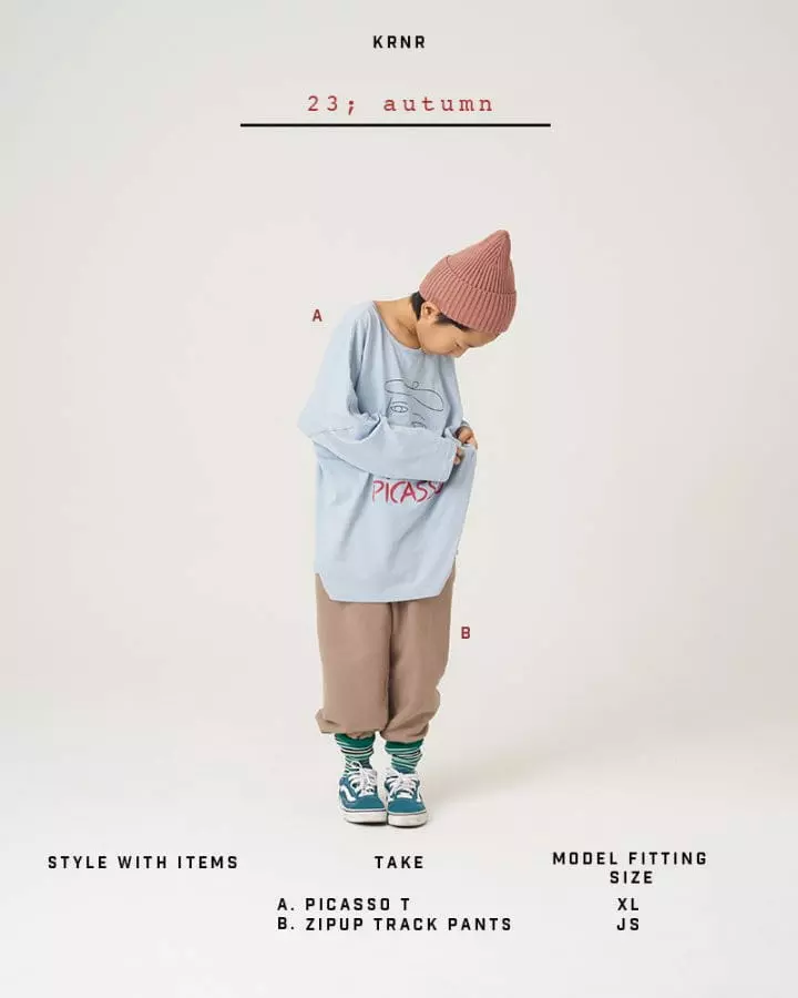Kurenard - Korean Children Fashion - #magicofchildhood - Picaso Tee - 11