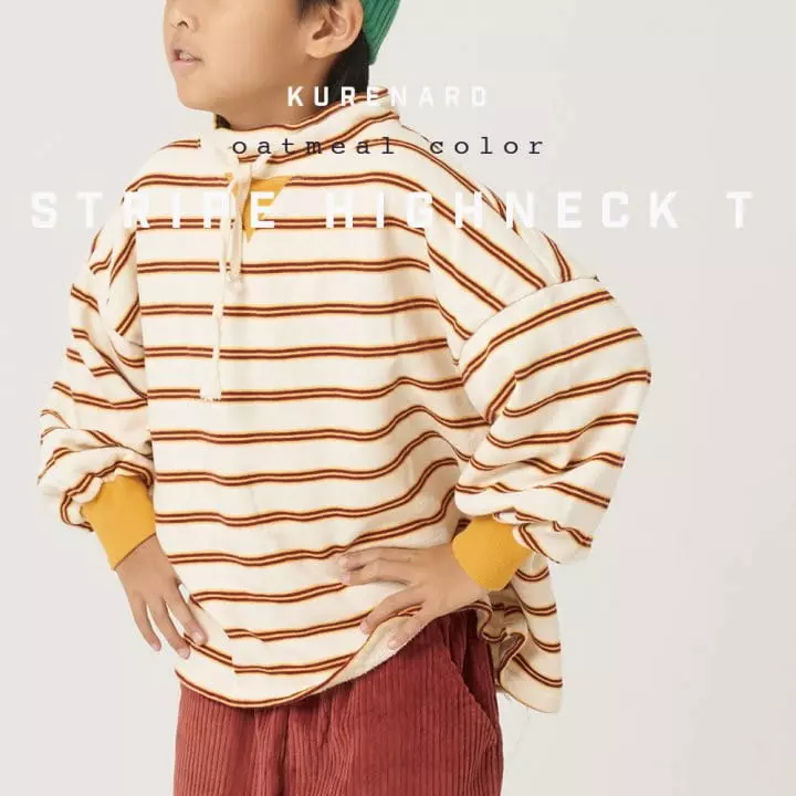 Kurenard - Korean Children Fashion - #minifashionista - Stripes Tee - 2