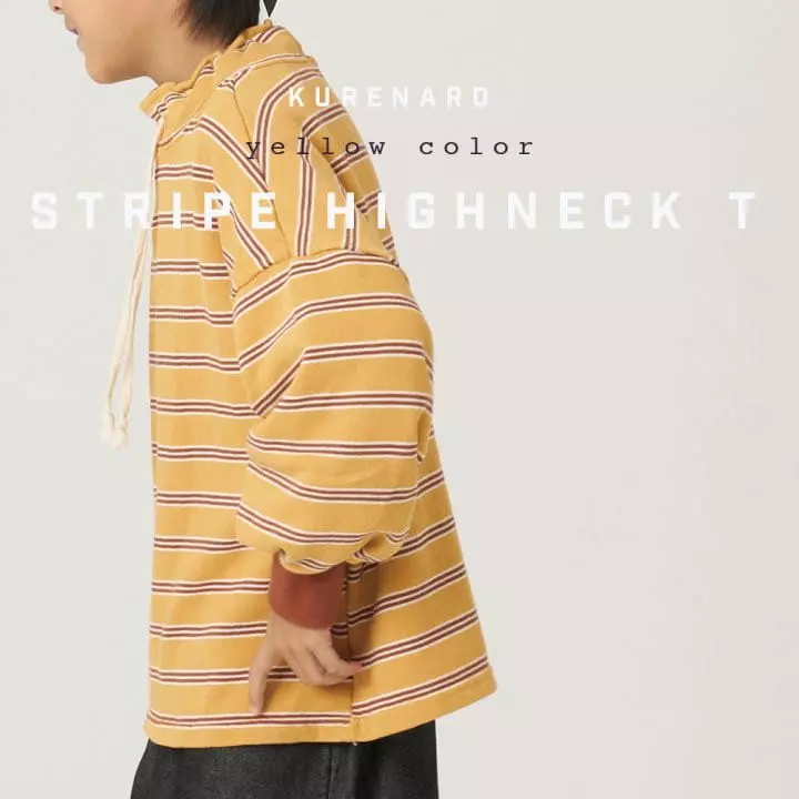 Kurenard - Korean Children Fashion - #prettylittlegirls - Stripes Tee - 3