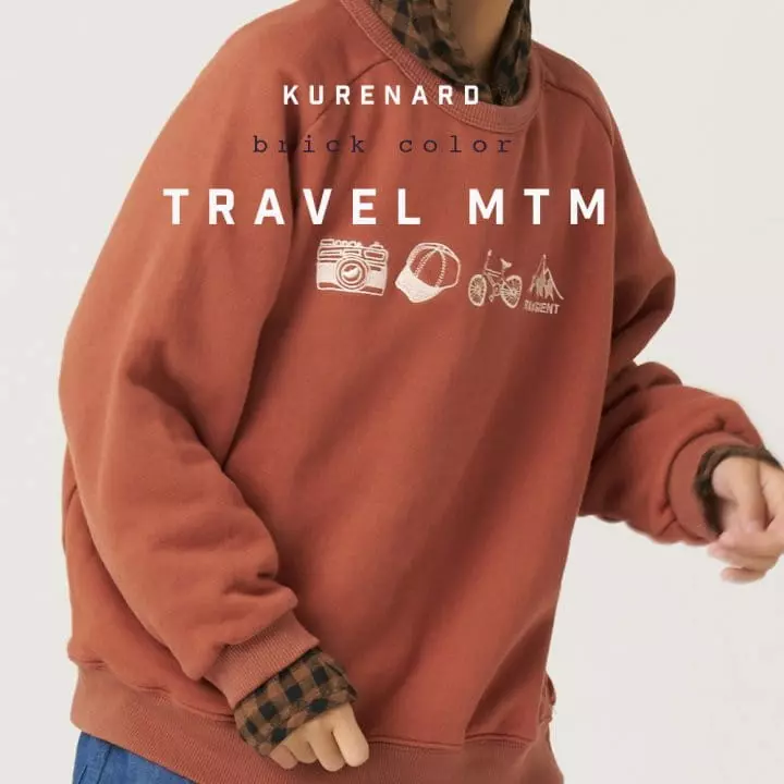 Kurenard - Korean Children Fashion - #prettylittlegirls - Travle Sweatshirt - 2