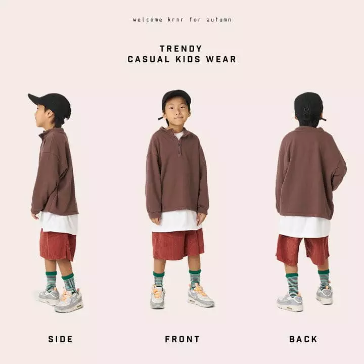Kurenard - Korean Children Fashion - #todddlerfashion - Two Way Turtleneck Tee - 12