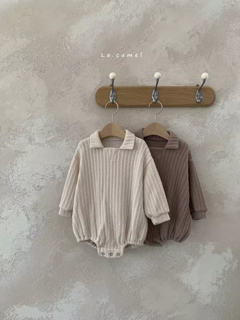 La Camel - Korean Baby Fashion - #babyboutiqueclothing - Moco Bodysuit - 3