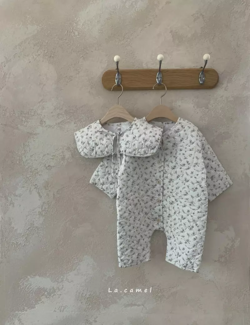 La Camel - Korean Baby Fashion - #babyootd - Honey Padding Bodysuit - 5