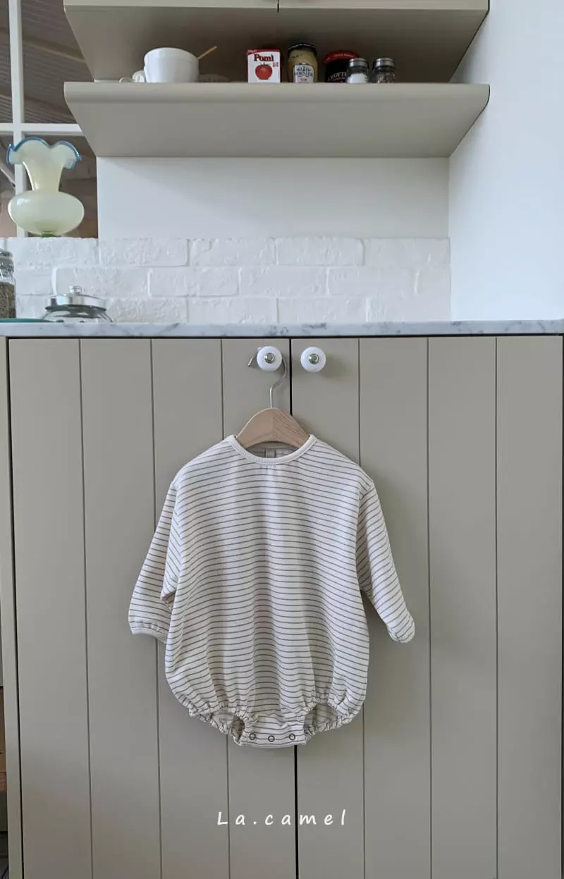 La Camel - Korean Baby Fashion - #babywear - Muffin Bodysuit - 3