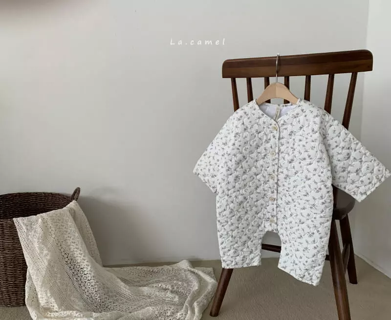 La Camel - Korean Baby Fashion - #onlinebabyboutique - Honey Padding Bodysuit - 9