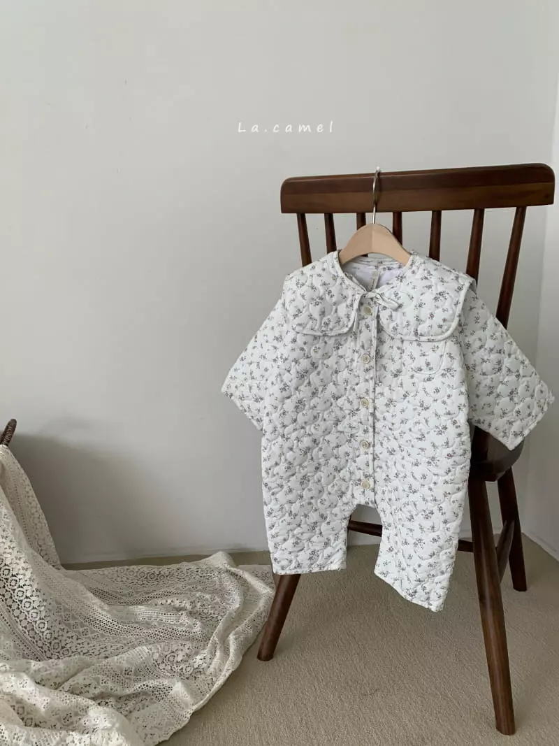 La Camel - Korean Baby Fashion - #onlinebabyshop - Honey Padding Bodysuit - 10