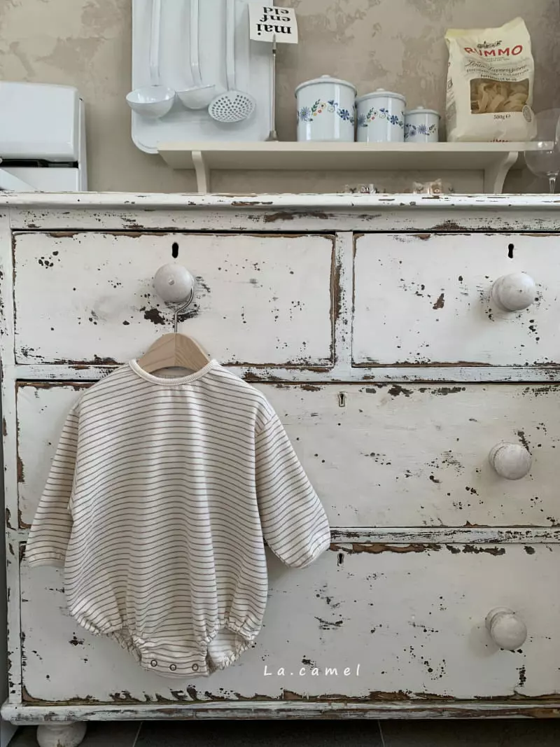 La Camel - Korean Baby Fashion - #smilingbaby - Muffin Bodysuit - 6