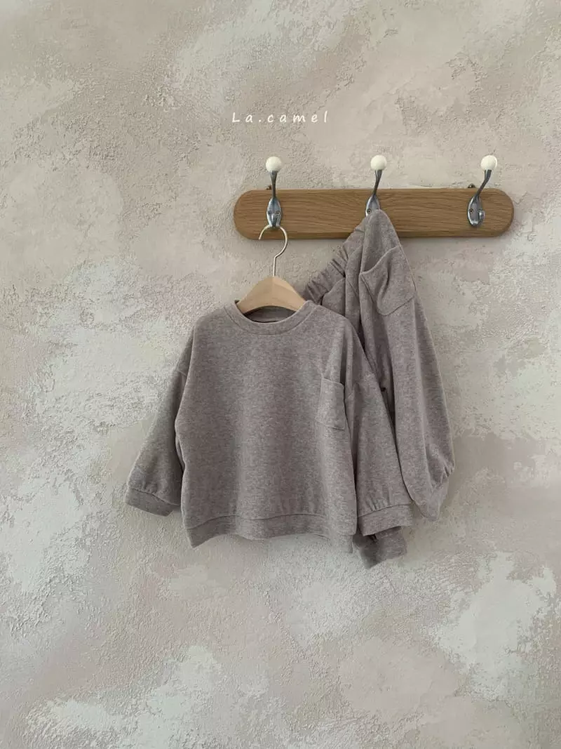 La Camel - Korean Children Fashion - #Kfashion4kids - Joy Top Bottom Set - 3